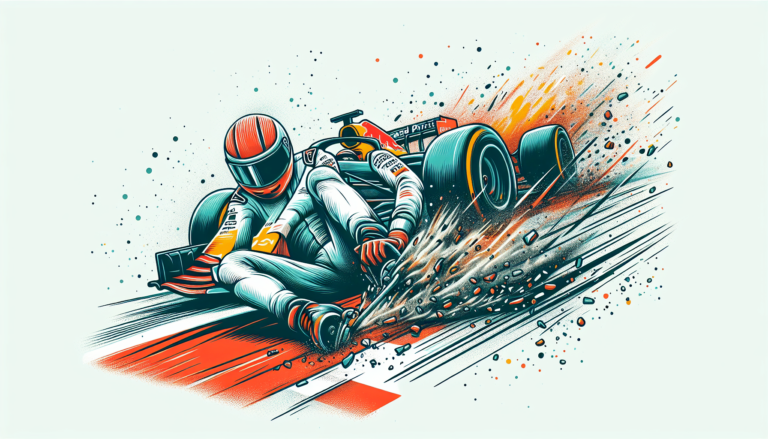 David Almansa sufre caída en el Gran Premio de Catalunya