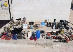 Operación Policial en Argamasilla de Alba: Nueve Detenidos por Robos en Fincas y Viviendas
