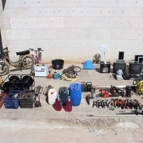 Operación Policial en Argamasilla de Alba: Nueve Detenidos por Robos en Fincas y Viviendas