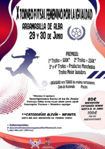 Argamasilla de Alba se prepara para la décima edición del Torneo de Fútbol Sala Femenino