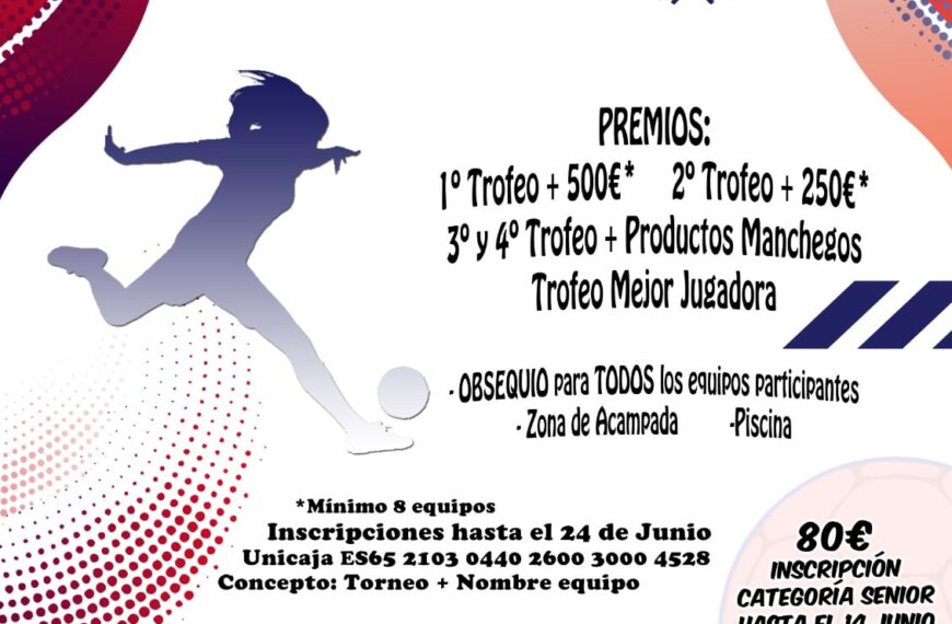 Argamasilla de Alba se prepara para la décima edición del Torneo de Fútbol Sala Femenino