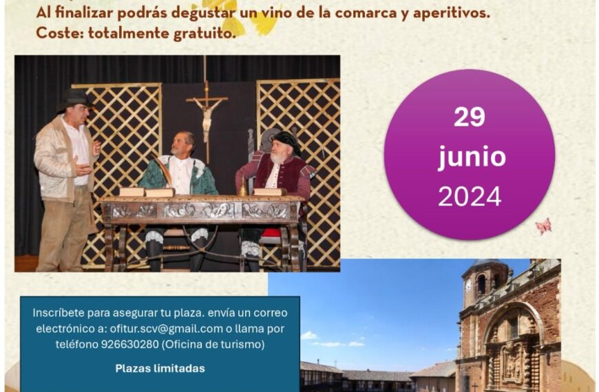 Alto Guadiana Mancha promueve desde junio a noviembre actividades culturales por toda la comarca