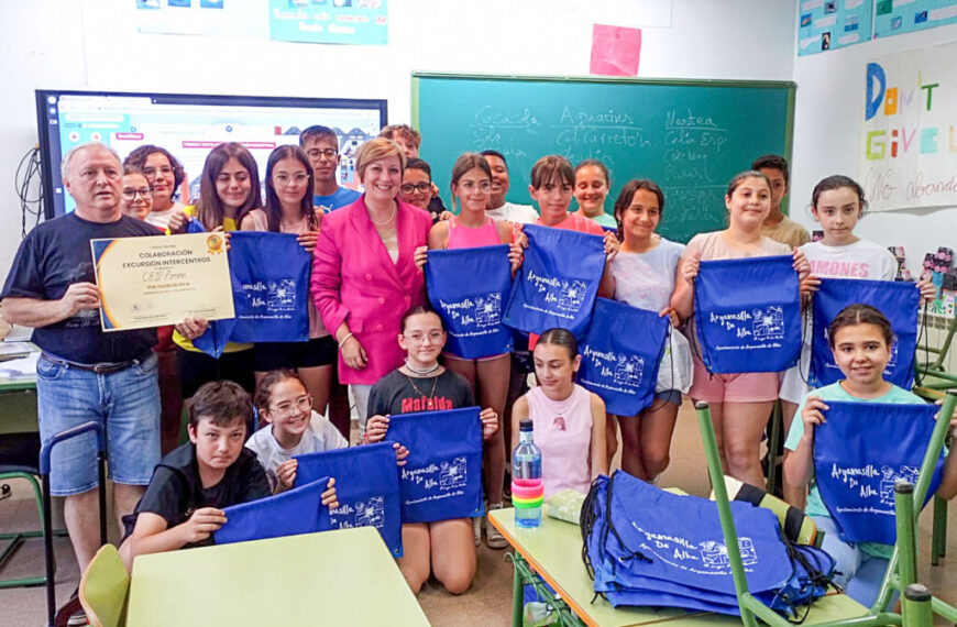 El Ayuntamiento de Argamasilla de Alba fomentó la convivencia escolar con ayudas al viaje intercentros