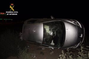 Indagan a Conductor Sospechoso de Delito Tras Accidente en Argamasilla de Alba