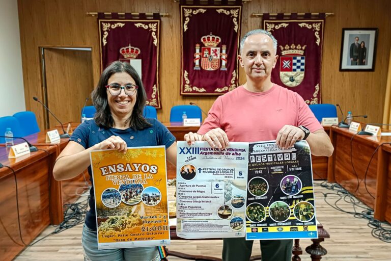 Argamasilla de Alba celebra la XXIII Fiesta de la Vendimia con música local y tradiciones manchegas