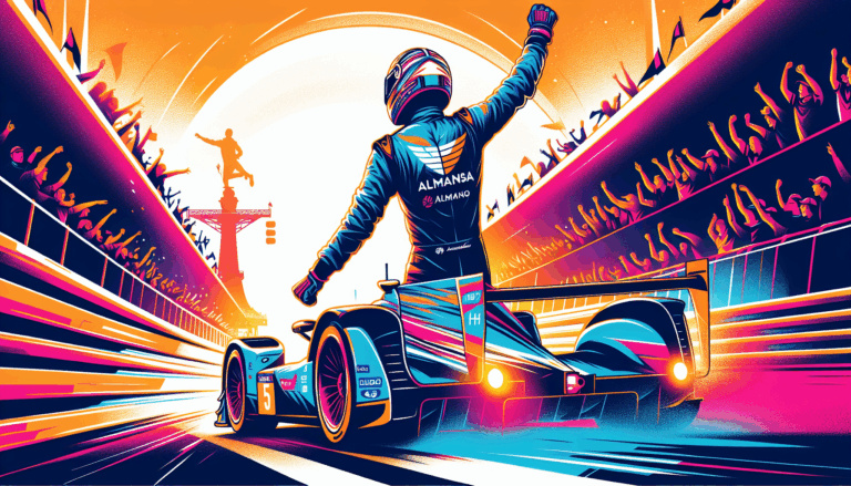 Almansa logra un destacado quinto lugar en Le Mans, demostrando su talento y determinación en la competición.