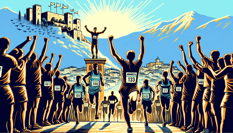 Eleazar Cantón e Irene Ruiz triunfan en la Carrera Popular de Argamasilla de Alba con gran participación de corredores