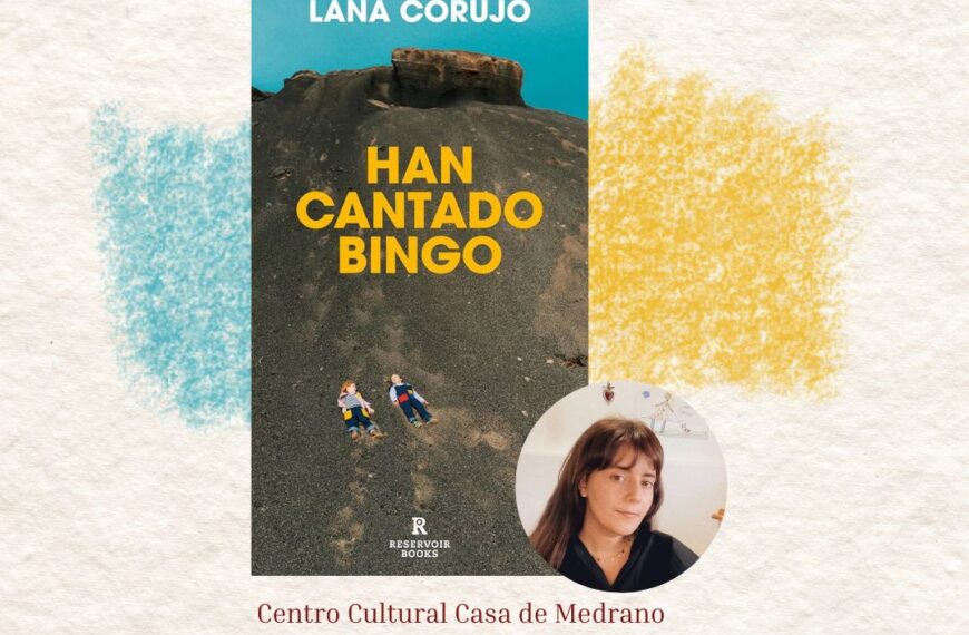 Lana Corujo presenta su novela Han cantado bingo en Argamasilla de Alba