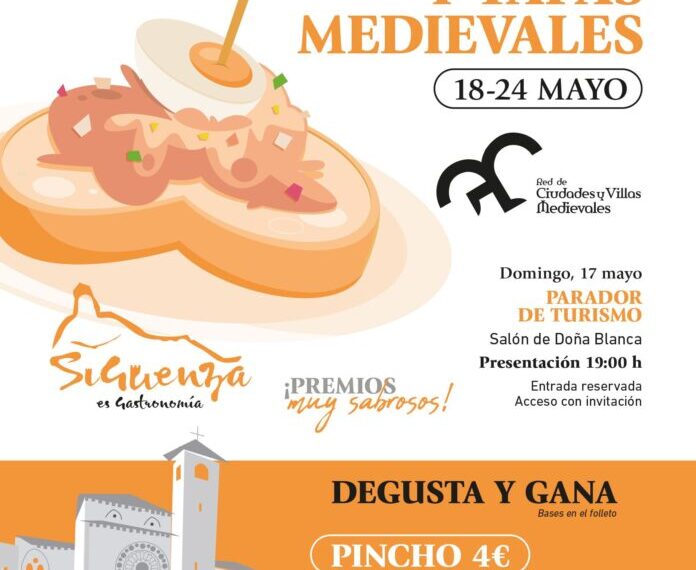 Sigüenza convierte su historia en sabor en el XVII Concurso Memorial Santos García Verdes de Pinchos Medievales