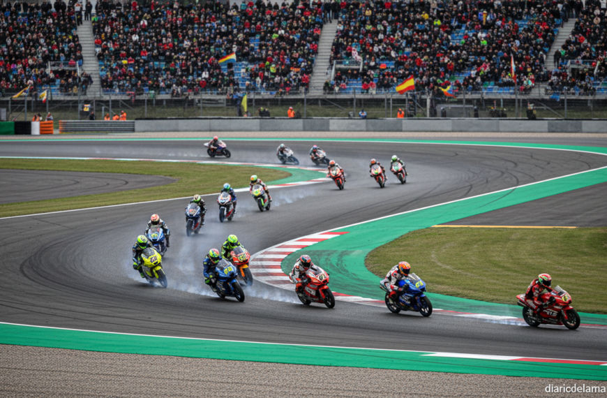 Almansa logra el segundo tiempo en la práctica oficial del GP de Francia de Moto3