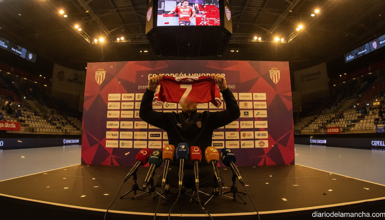 Nacho Plaza regresa al BM Caserío para jugar en casa con la élite 1 nacho plaza balonmano bm caserio ciudad real presentacion - Nacho Plaza regresa al BM Caserío para jugar en casa con la élite