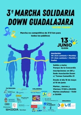 123tinta.es: Patrocinador de la III Marcha Solidaria Down Guadalajara
