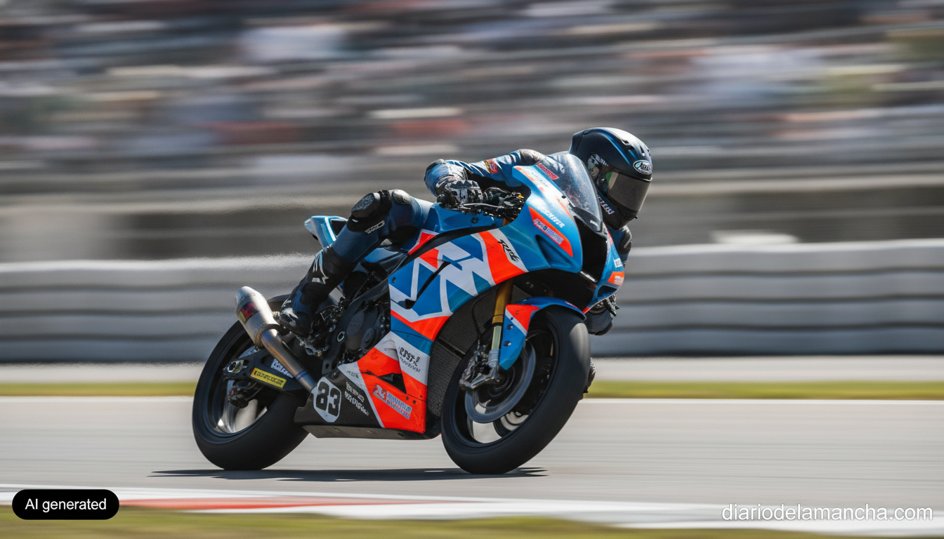 David Almansa acaba segundo en el Gran Premio de Aragón de Moto3